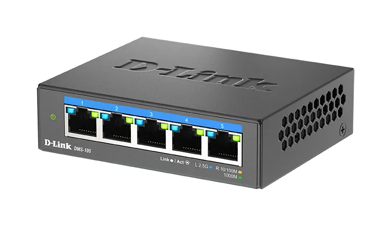 D-Link 5-Port 2.5G Multi-Gigabit Desktop Switch – Bild 4