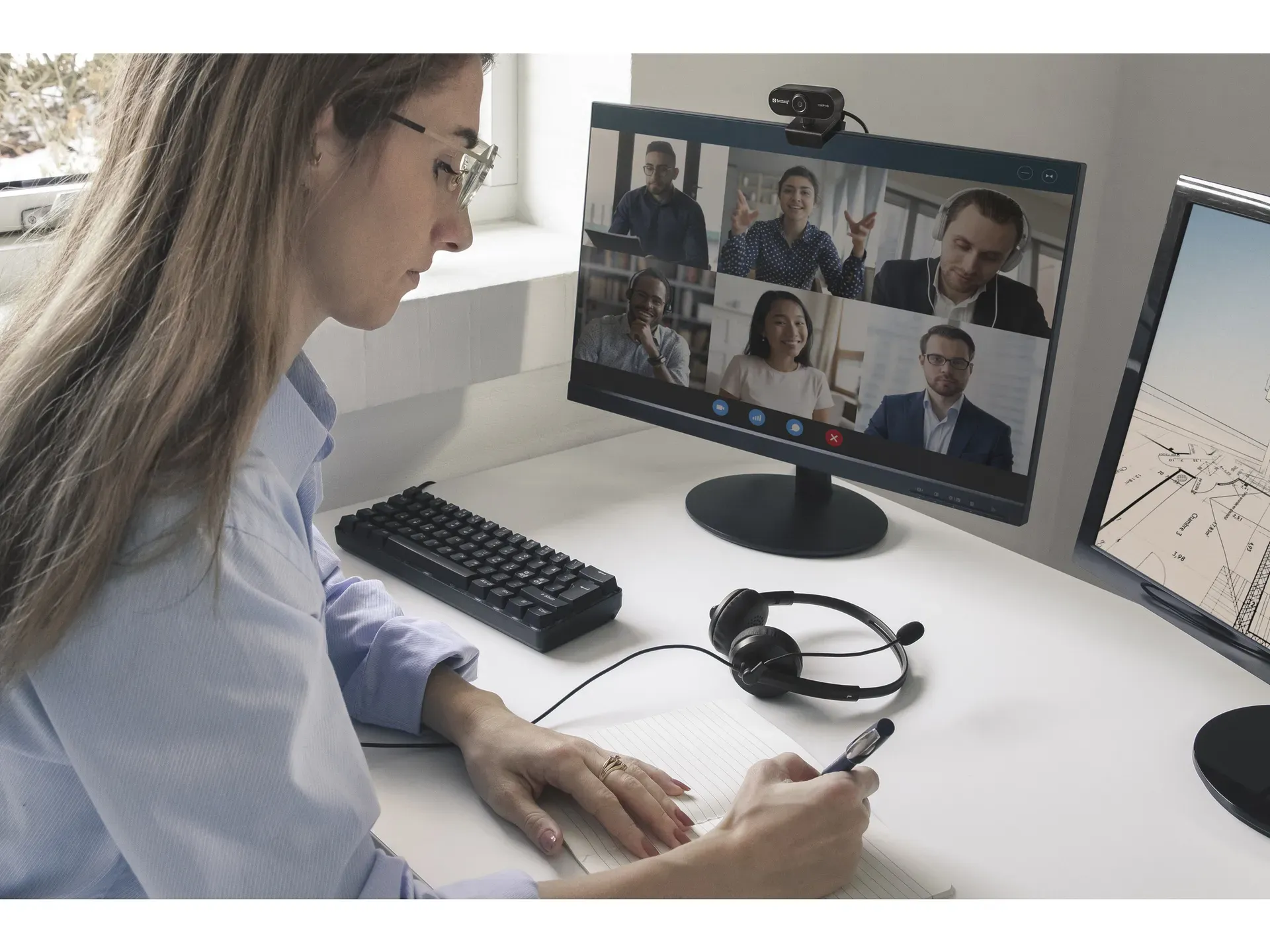 Sandberg USB Webcam Flex 1080P HD – Bild 4