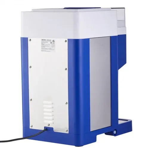 VEVOR kommerzielle Eisrasiermaschine Schneekegelmaschine 1,8 L, fein und fluffig mit 300-W-Motor & Edelstahlklingen, gewerblicher Eiscrusher für Dessertladen Familientreffen Restaurant, Blau – Bild 9