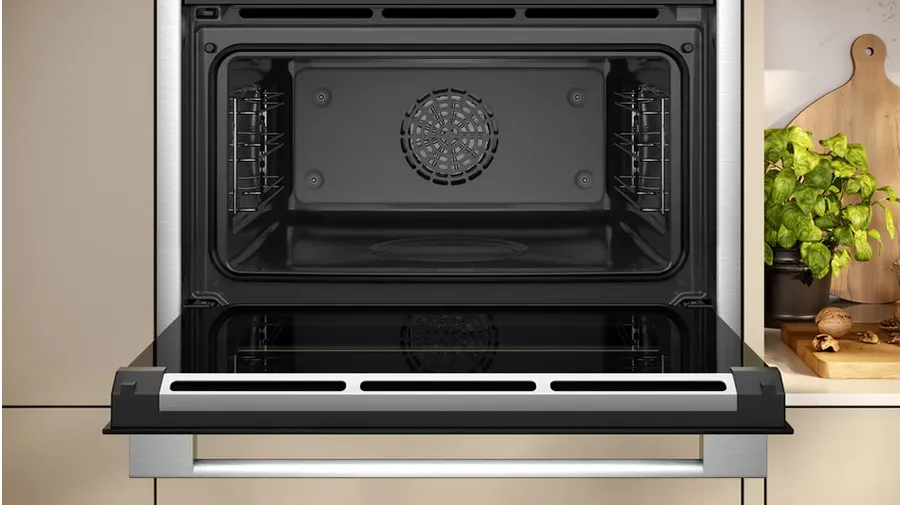 Neff C24FS31N0 Dampfgarer Medium Schwarz, Edelstahl Berührung – Bild 3