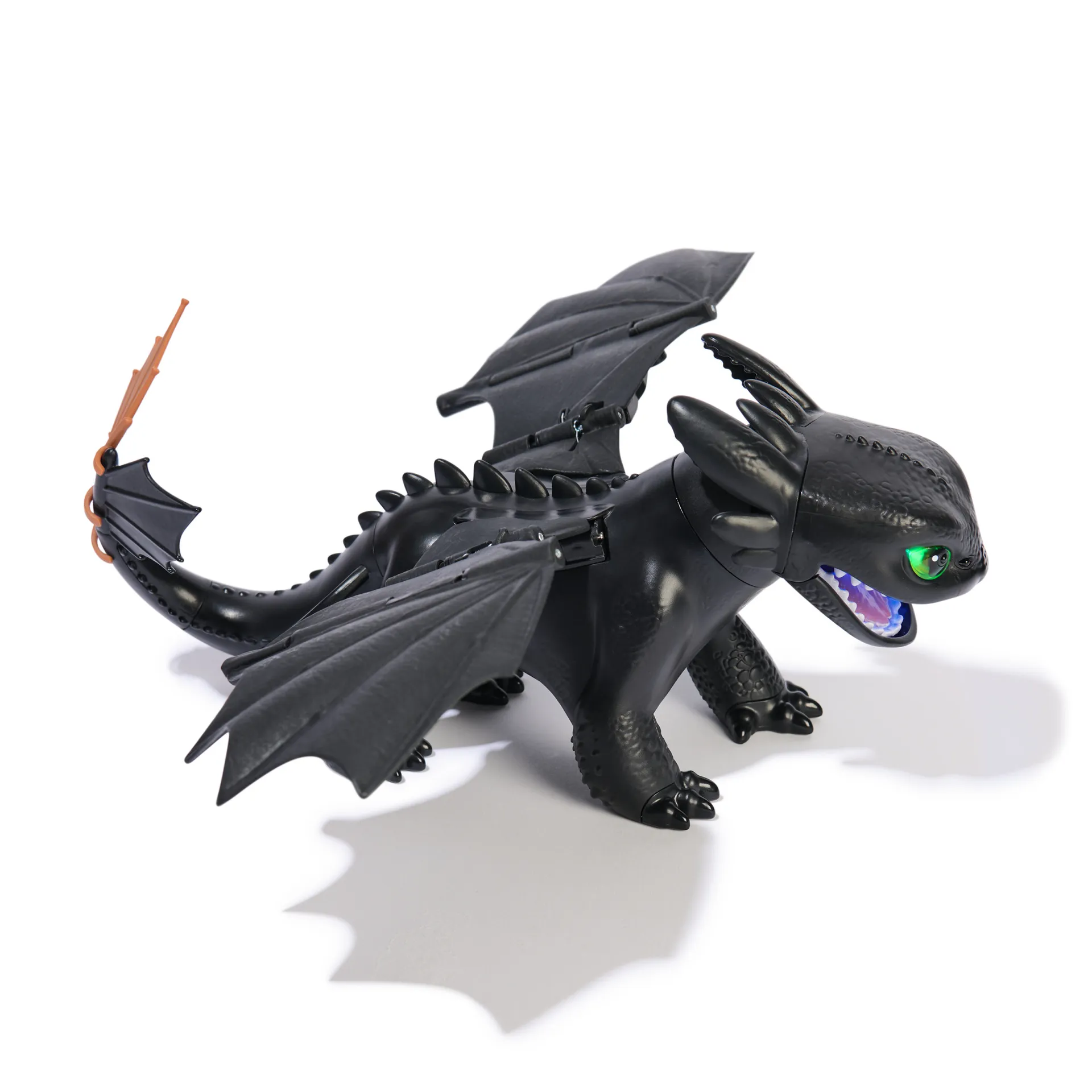 DreamWorks Dragons Drachenzähmen leicht gemacht - Interaktive Drachenfigur Ohnezahn mit LIcht- & Soundeffekten, Trainings- und Spielfunktionen – Bild 5
