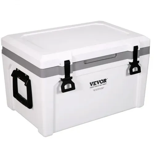 VEVOR Passive Kühlbox Eisbox 57,26 L, Isolierte Kühlbox Camping Thermobox 45-50 Dosen, Campingbox Kühlschrank mit einem Korb, Isolierung Kühlbox Tragbar, Eistruhe Cooler Multifunktional – Bild 10