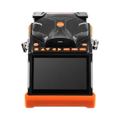 VEVOR Glasfaser Spleißgerät, 6 Motoren, Fusionsspleißgerät, Kern-/Mantelausrichtung, 6 s Spleißen, 13 s Aufheizen, Touchscreen, 3-in-1-Fusion Splicer, 7800 mAh Akku für SM MM DS NZDS – Bild 8