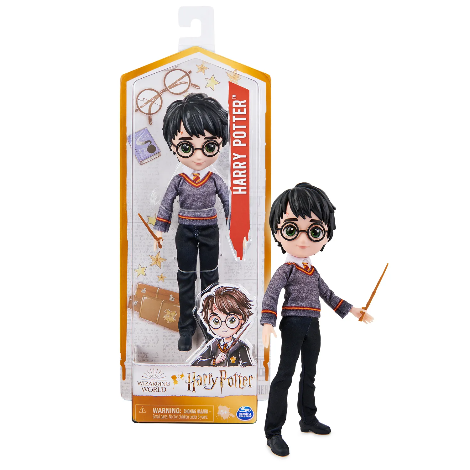 Wizarding World Harry Potter – Harry Potter Puppe, ca. 20,3 cm Wizarding World Harry Potter – Harry Potter Puppe, ca. 20,3 cm