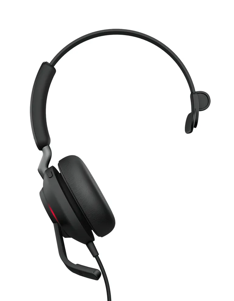 Jabra Evolve2 40 SE Kopfhörer Kabelgebunden Kopfband Büro/Callcenter USB Type-C / USB Type-A Schwarz – Bild 2