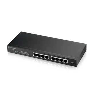 Zyxel Switch smart managed Layer2 8 Port • 8x 1 GbE • Desktop • Lüfterlos • NebulaFlex • GS1915-8 Zyxel Switch smart managed Layer2 8 Port • 8x 1 GbE • Desktop • Lüfterlos • NebulaFlex • GS1915-8