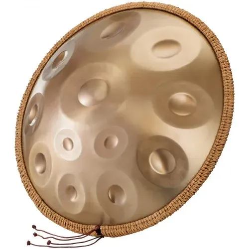VEVOR Handpan, 55 cm, 12 Noten, D-Moll-Handtrommel, Drum-Instrument mit Schlägeln, 440-Hz-Handpan-Ständer & Tragetasche, Heilende Klangtrommel aus Stahl, Schlaginstrumente für Erwachsene & Anfänger – Bild 9