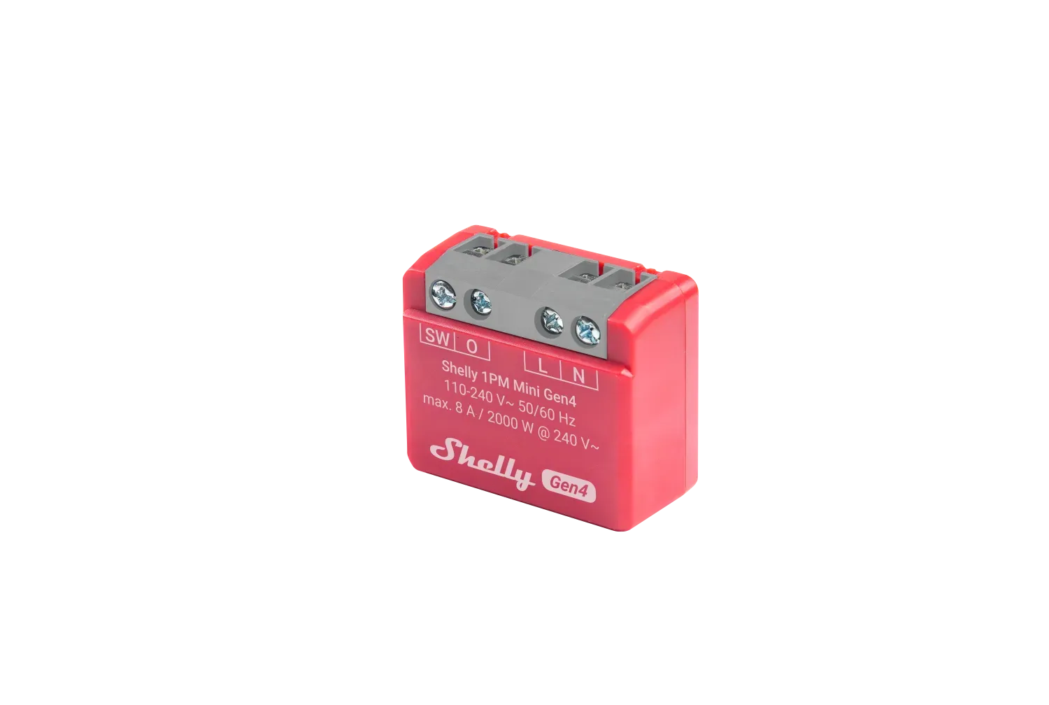 Shelly · Unterputz · "1PM Mini Gen4"· 2er Pack· Relais · max 8A · 1 Kanal · Messfunktion · WLAN · Matter · Zigbee · Bluetooth – Bild 8