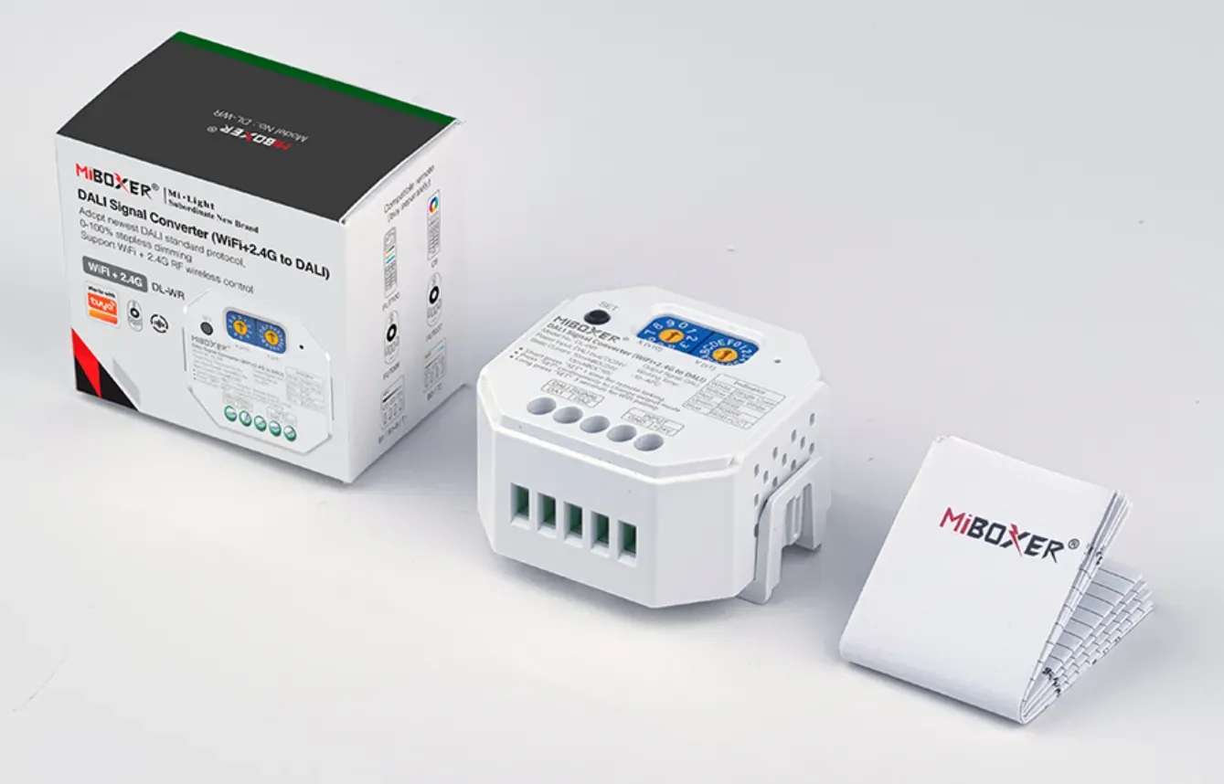 MiBoxer DL-WR DALI Signalwandler WiFi + 2,4GHz zu DALI – Bild 4