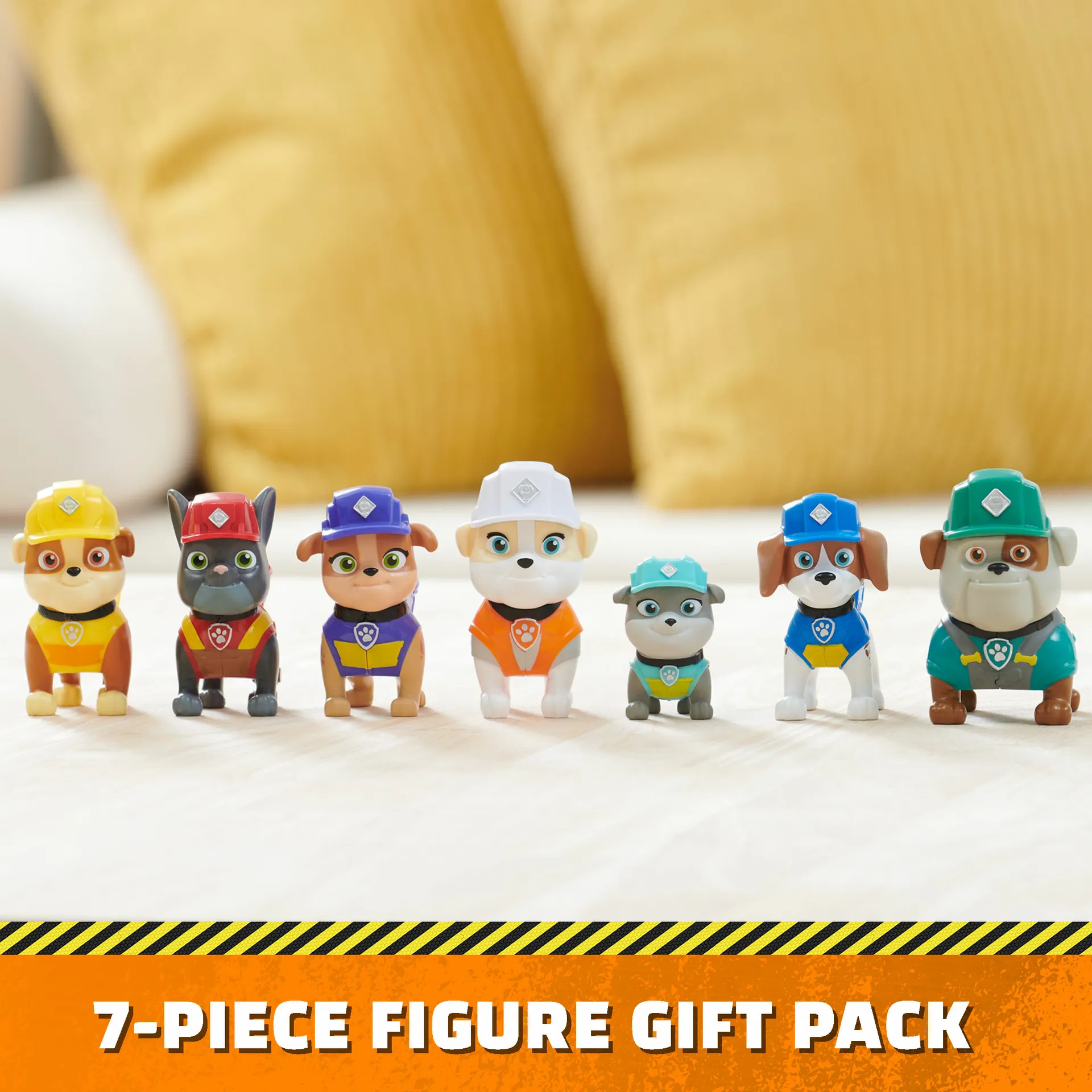 Rubble & Crew - Spielfiguren-Geschenkset mit 7 Hundefiguren zum Sammeln – Bild 4