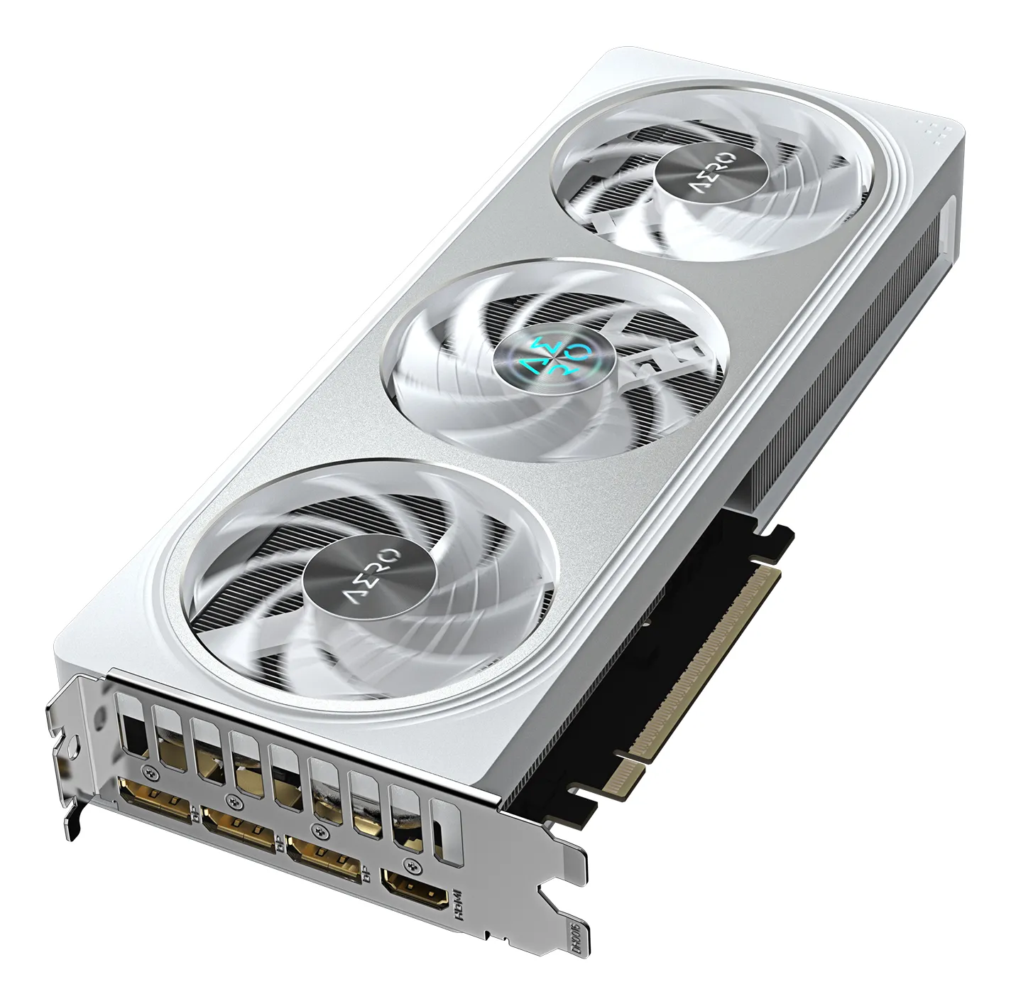 GIGABYTE GeForce RTX 5060 AERO OC 8G Grafikkarte - 8GB GDDR7, 128bit, PCI-E 5.0, 2595 MHz Kerntakt, 3 x DisplayPort, 1 x HDMI, GV-N5060AERO OC-8GD – Bild 4