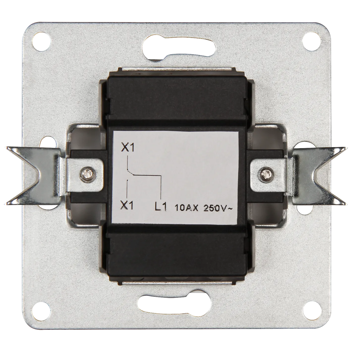 Wechselschalter McPower ''Flair'', 250V~/10A, UP, Steckanschluss, weiß, 20er-Pack – Bild 3