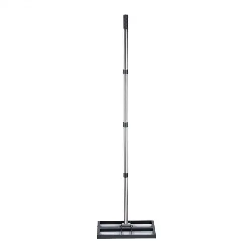 VEVOR Rasenrakel 438x255 mm, Rasen Nivellierrechen mit 161 cm Verstellbarem Stiel, Edelstahl Rasenrechen für Garten & Golfplatz, Lawn Leveling Rake zum Nivellieren von Rasenflächen. – Bild 9