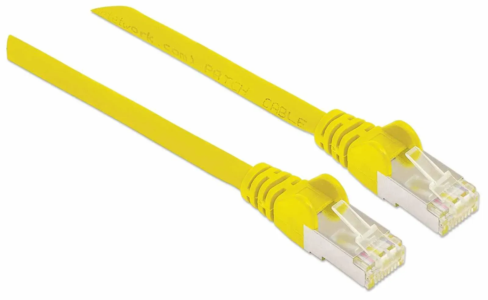Intellinet Netzwerkkabel mit Cat6a-Stecker und Cat7-Rohkabel, S/FTP, 100% Kupfer, LS0H, 5 m, gelb – Bild 2