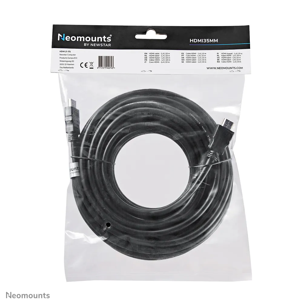 Neomounts HDMI35MM HDMI Kabel - 10 Meter – Bild 5