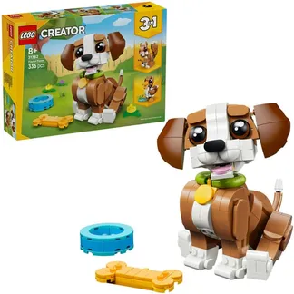 31382 Creator 3-in-1 Niedliche Tiere: Verspielter Welpe, Konstruktionsspielzeug 31382 Creator 3-in-1 Niedliche Tiere: Verspielter Welpe, Konstruktionsspielzeug