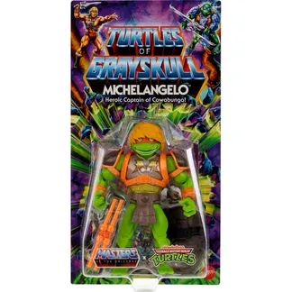 Masters of the Universe Origins Turtles of Grayskull Michelangelo, Spielfigur Masters of the Universe Origins Turtles of Grayskull Michelangelo, Spielfigur