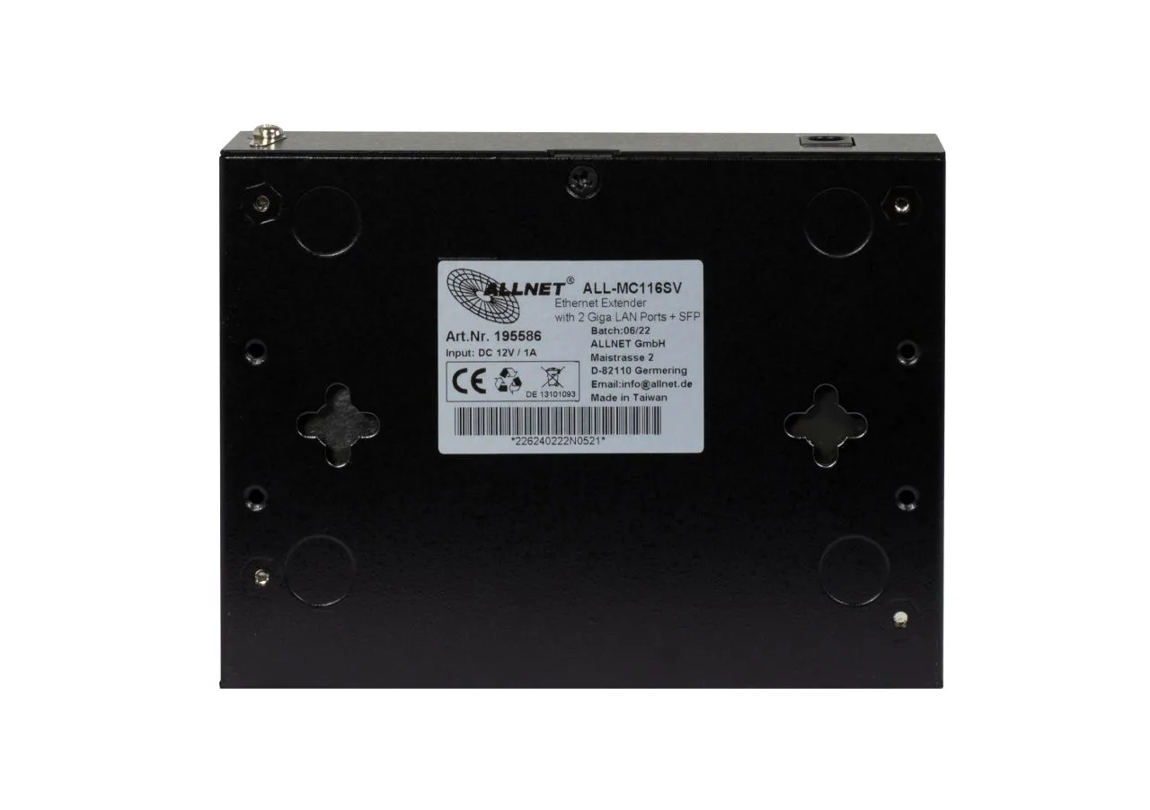 ALLNET ISP Bridge Modem VDSL2 mit Vectoring/Point-to-Point Slave-Modem "unmanaged "ALL-MC116SV-VDSL2" – Bild 4