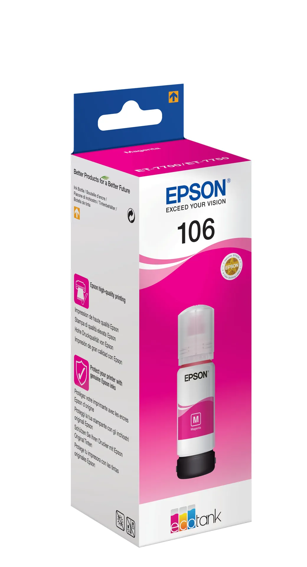 Epson 106 EcoTank Magenta ink bottle – Bild 2