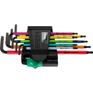 967/9 TX BO Multicolour 1 Winkelschlüsselsatz, 9-teilig, Schraubendreher 967/9 TX BO Multicolour 1 Winkelschlüsselsatz, 9-teilig, Schraubendreher