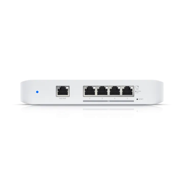 Ubiquiti Switch smart managed Layer2 5 Port • 4x 10 GbE • 1x PoE at In • Desktop • Lüfterlos • UniFi • USW-Flex-XG – Bild 2