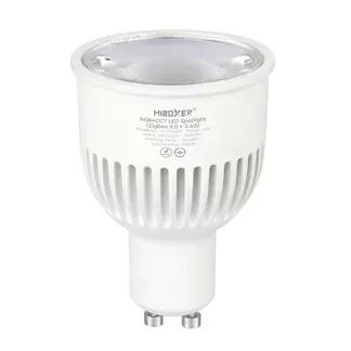 MiBoxer FUT106ZR LED Retrofit GU10 6W RGB-WW (RGB-CCT) Spot MiBoxer FUT106ZR LED Retrofit GU10 6W RGB-WW (RGB-CCT) Spot
