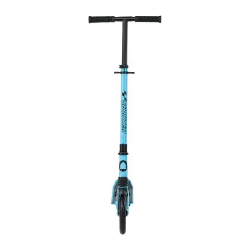 VEVOR Scooter (2 Räder) für Kinder ab 8 Jahren, Cityroller Kinderroller Straßenroller mit höhenverstellbarem Lenker & rutschfestem Deck, faltbarer Tretroller bis zu 100 kg, Schwarz + Blau – Bild 8