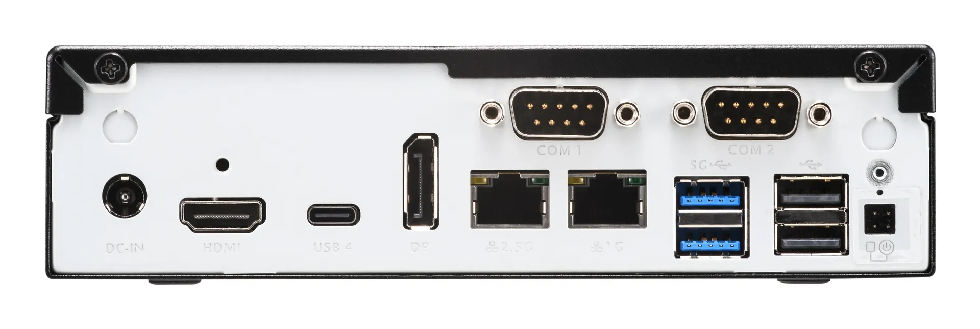 Shuttle Slim PC DH810 , S1851, 1x HDMI (2.1), 1x DP, 1x USB-C (DP), 1x 2.5" , 2x M.2, 2x LAN (Intel 1G + 2.5G), 2x COM, 24/7 Dauerbetrieb, inkl. VESA – Bild 7