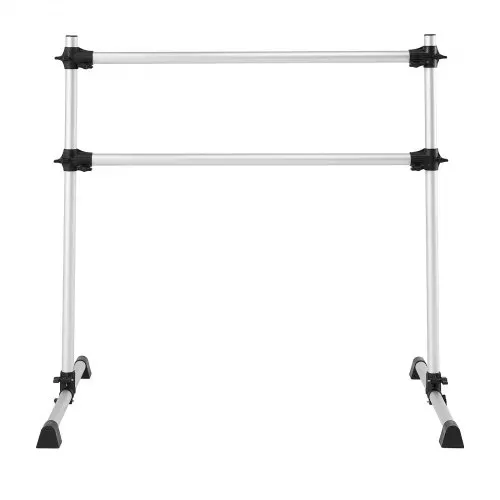 VEVOR Ballettstange Tanzstange freistehende Doppelstange (136 kg belastbar), höhenverstellbare (170-1165 mm) Stretchstange aus Aluminium für Ballett, Gleichgewichtstraining, Entspannungsübungen – Bild 8