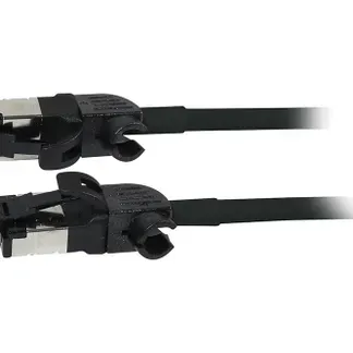 Patchkabel RJ45, CAT6A 500Mhz, 10m, schwarz, S/FTP, slimline rund d=4,5mm, TPE/LSZH(Superflex), AWG28, mit CAT7 Rohk., drehbarer Stecker, Synergy21 Patchkabel RJ45, CAT6A 500Mhz, 10m, schwarz, S/FTP, slimline rund d=4,5mm, TPE/LSZH(Superflex), AWG28, mit CAT7 Rohk., drehbarer Stecker, Synergy21