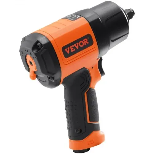 VEVOR 1,27 cm Druckluft-Schlagschrauber, hohes Drehmoment bis zu 2.000 Nm, leichte pneumatische Schlagpistole, mit 11-teiligem 1/2-Zoll-Antrieb, CR-V-Stahl-Schlagsteckschlüsselsatz und Tragetasche – Bild 9