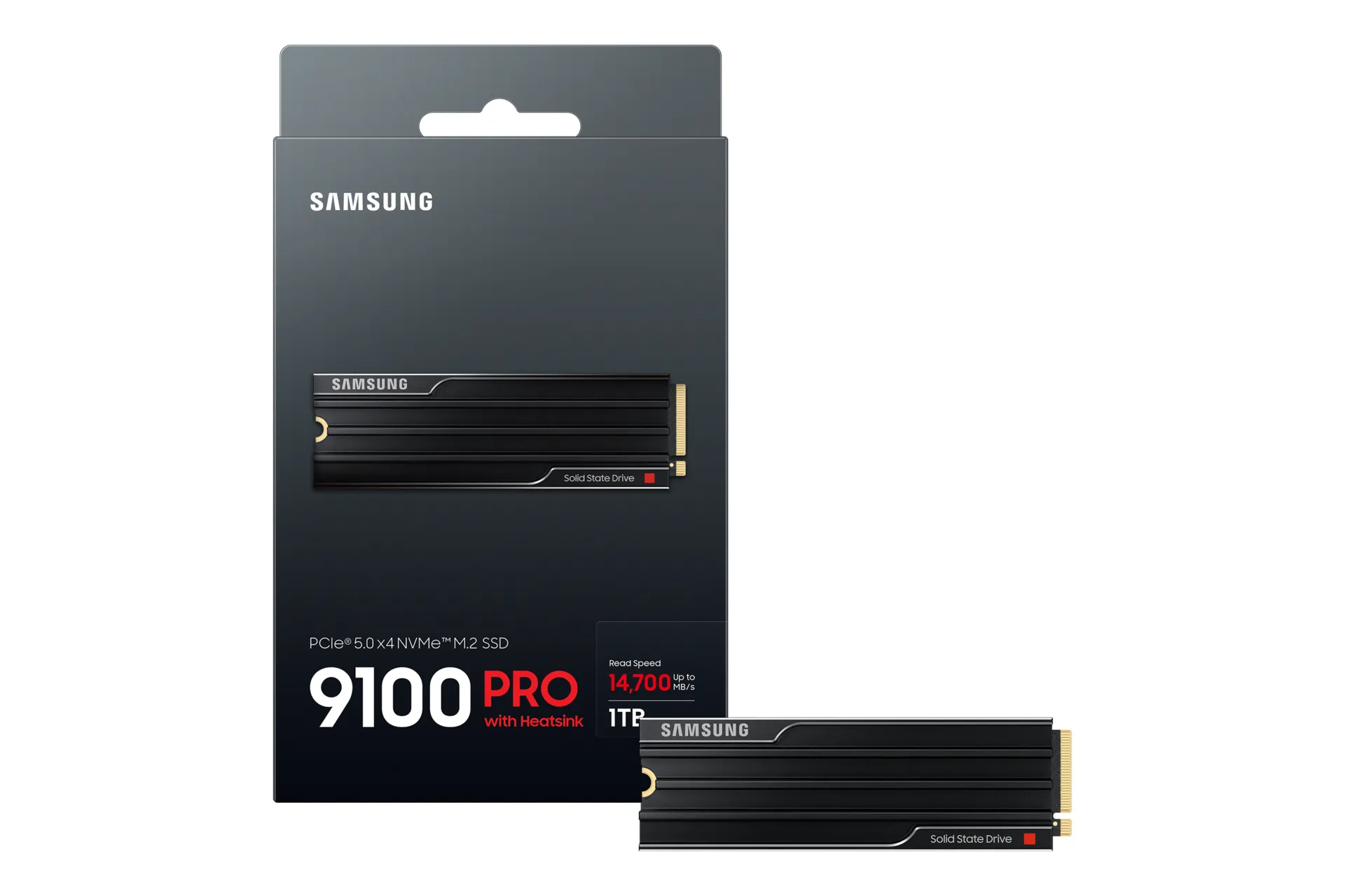 Samsung 9100 PRO Heatsink PCIe® 5.0 NVMe™ M.2 SSD - 1 TB – Bild 3