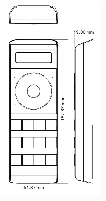 Synergy 21 LED Serie EOS 05 5-Kanal Fernbedienung 4 Zonen RGB-WW (RGB-CCT) – Bild 2