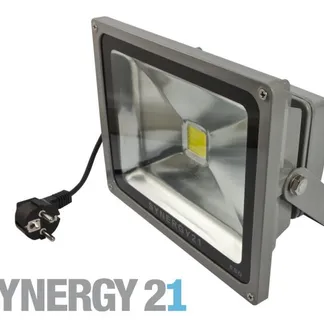 Synergy 21 LED Spot Outdoor Baustrahler 50W graues Gehäuse – warmweiß V2 Synergy 21 LED Spot Outdoor Baustrahler 50W graues Gehäuse – warmweiß V2