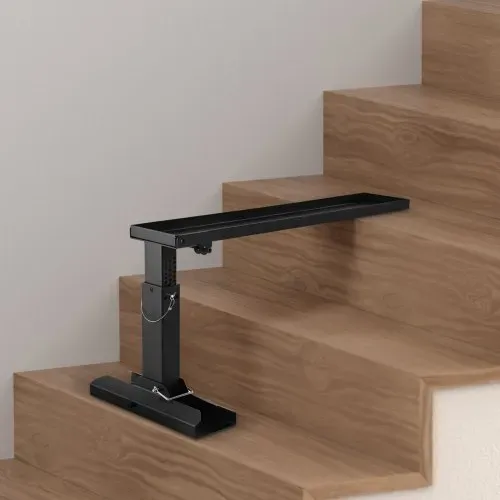 VEVOR Leiternivellierer, 594,36 x 289,5-457,2 mm, Leiterstabilisator für Stahlleitern, zusammenklappbarer Leiterbein-Leveler, einfach zu verwendender Beinstabilisator, Zubehör für Ausziehleitern – Bild 7