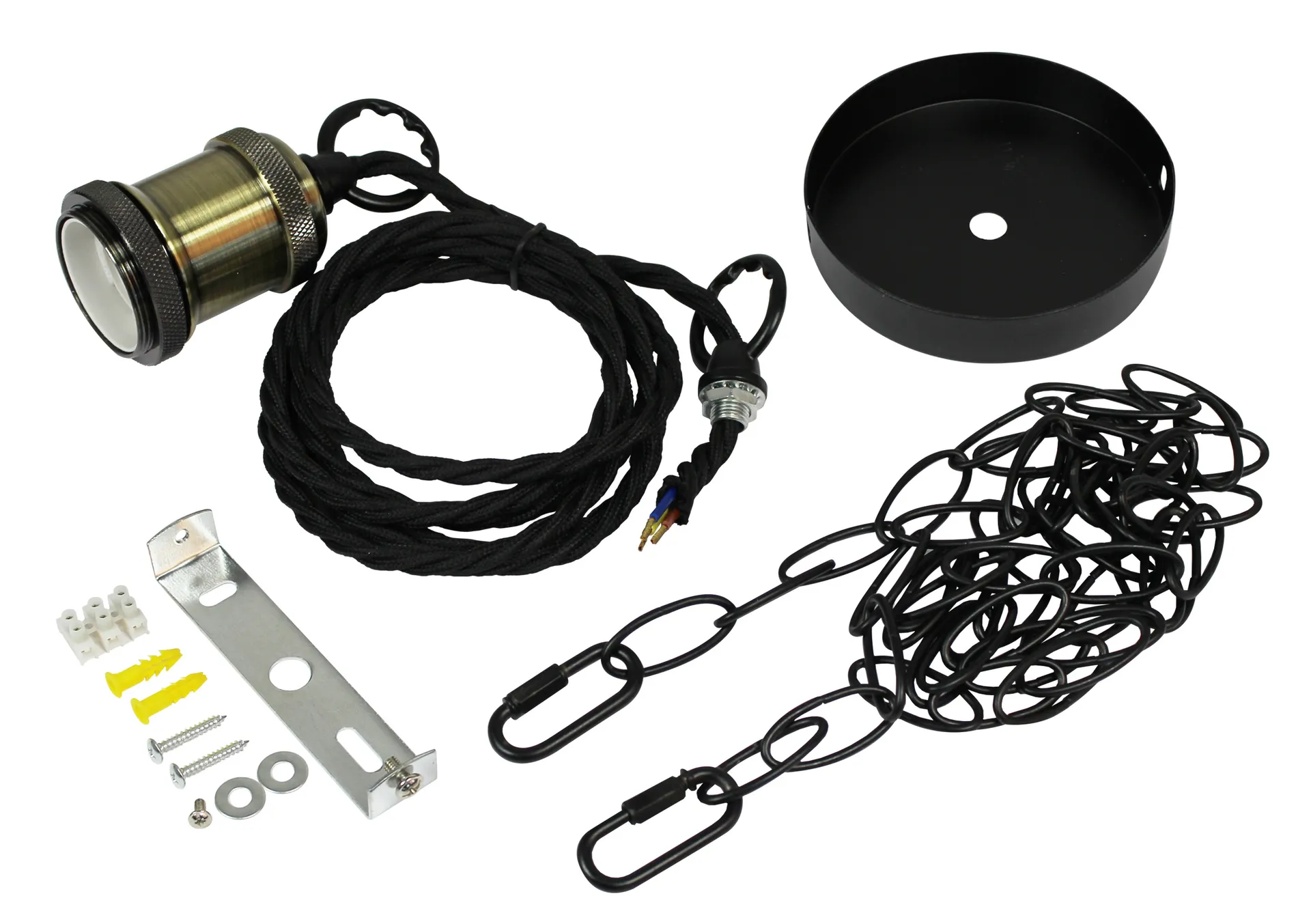 Synergy 21 E27 BIG-LED Fassung 2 Kupfer mit Kette Synergy 21 E27 BIG-LED Fassung 2 Kupfer mit Kette