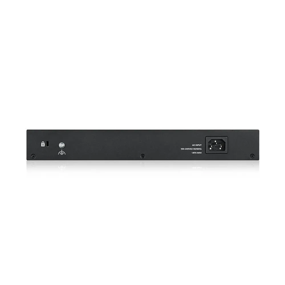 Zyxel GS1900-24EP Managed L2 Gigabit Ethernet (10/100/1000) Power over Ethernet (PoE) Schwarz – Bild 4