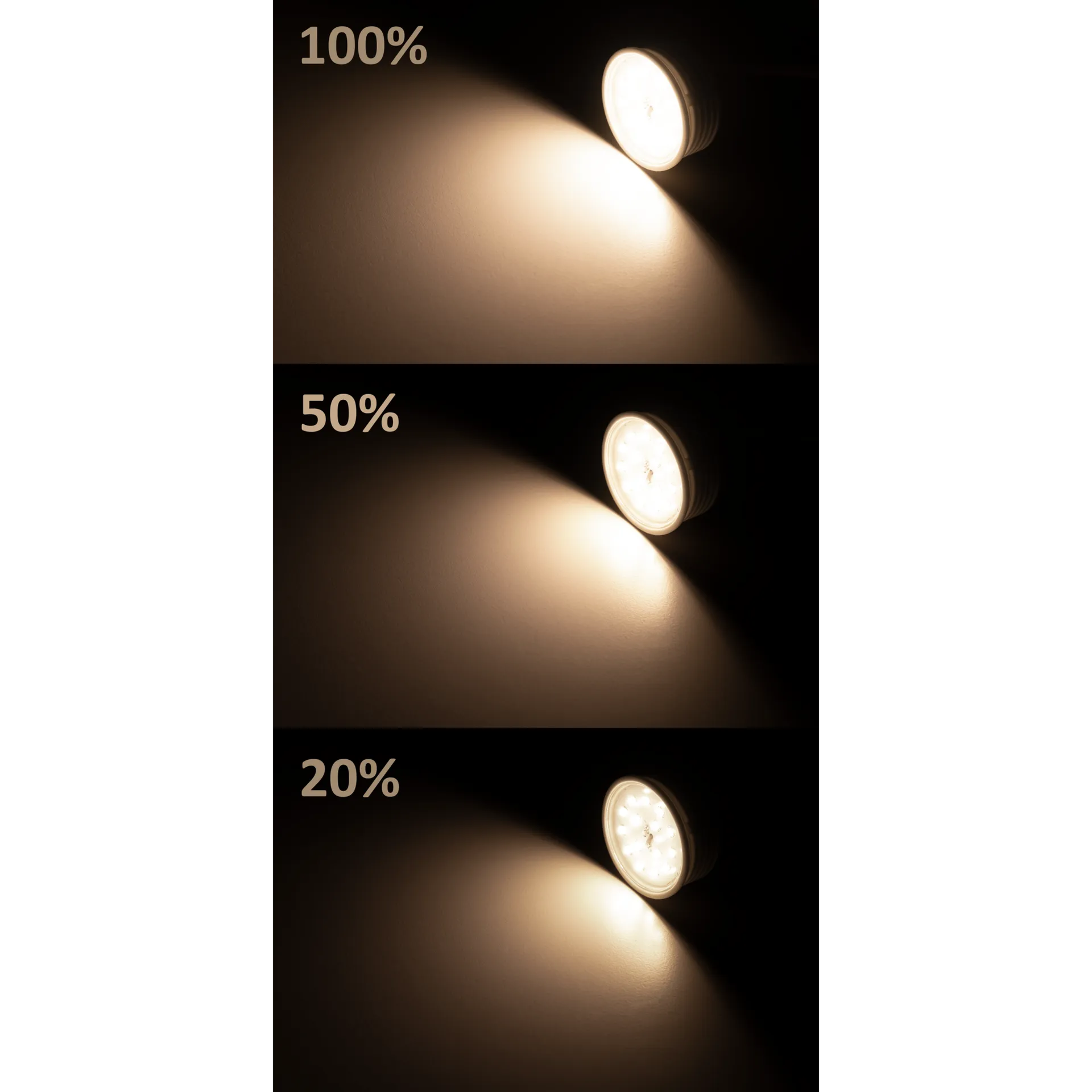 LED-Modul McShine, 5W, 400 Lumen, 230V, 50x23mm, warmweiß, 3000K, step-dimmbar – Bild 2