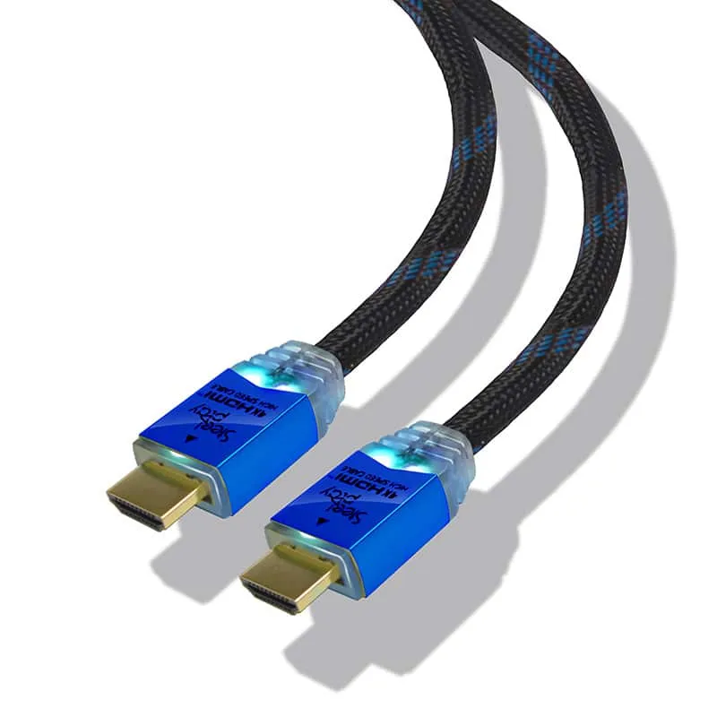 Steelplay JVAPS400039 HDMI-Kabel 2 m HDMI Typ A (Standard) Schwarz, Blau Steelplay JVAPS400039 HDMI-Kabel 2 m HDMI Typ A (Standard) Schwarz, Blau