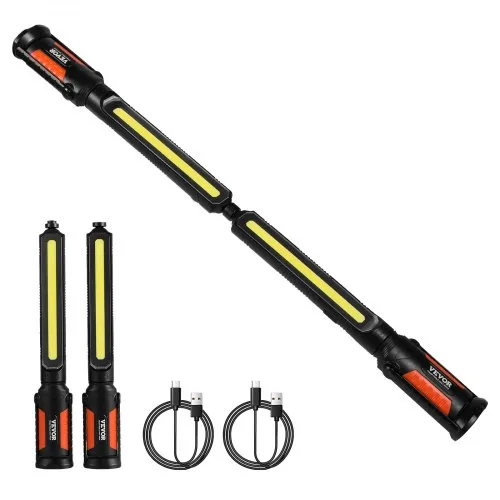 VEVOR Werkstattlampe 1450 LM, Arbeitsleuchte, 4400 mAh Arbeitsscheinwerfer, magnetisches LED-Licht, Arbeitslampe für Mechaniker, für Autoreparatur, Inspektion, Garage, Werkstatt, Notbeleuchtung VEVOR Werkstattlampe 1450 LM, Arbeitsleuchte, 4400 mAh Arbeitsscheinwerfer, magnetisches LED-Licht, Arbeitslampe für Mechaniker, für Autoreparatur, Inspektion, Garage, Werkstatt, Notbeleuchtung