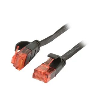 Patchkabel RJ45, CAT6 250Mhz, 10m schwarz, UTP(U/UTP), PVC, Flach, Synergy 21, Patchkabel RJ45, CAT6 250Mhz, 10m schwarz, UTP(U/UTP), PVC, Flach, Synergy 21,