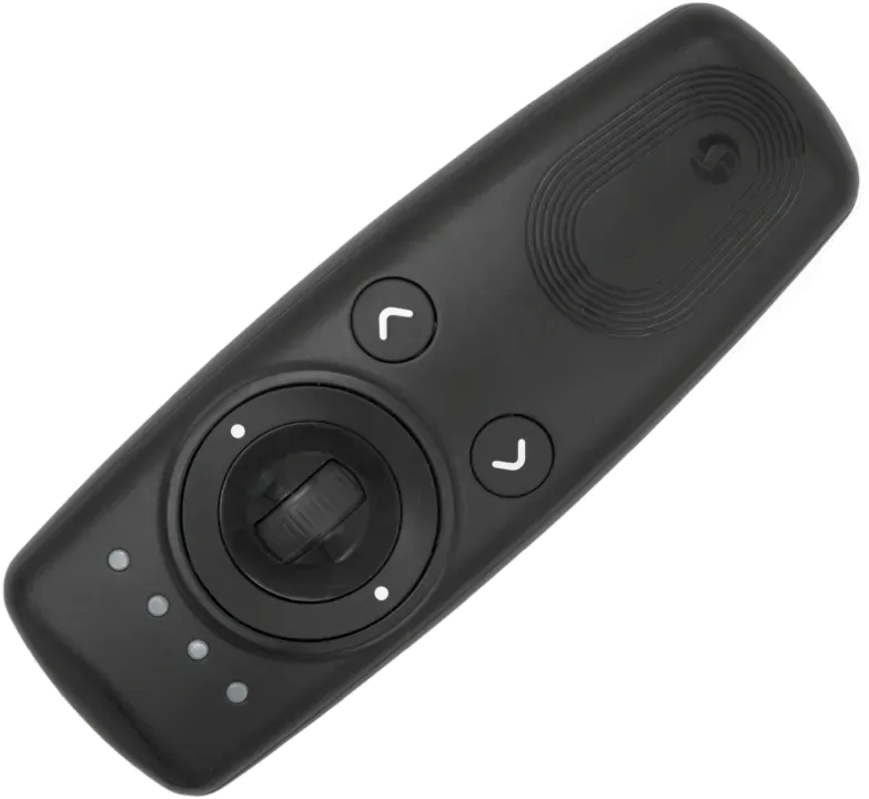 Shelly · Plug & Play · "Blu Remote Control ZB black" · Fernbedienung inkl. Halterung · BT · Zigbee · 4 Kanäle · Gestensteuerung · Scrollrad · 2x AAA – Bild 4