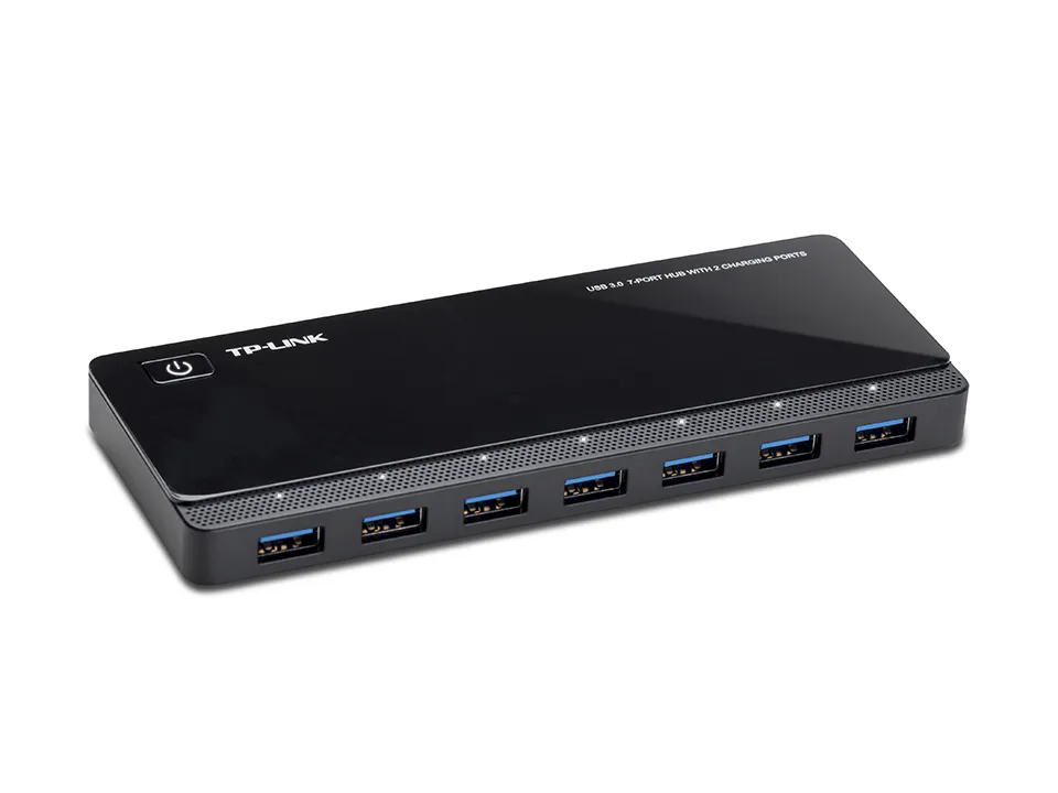 TP-Link UH720 Schnittstellen-Hub USB 3.2 Gen 1 (3.1 Gen 1) Micro-B 5000 Mbit/s Schwarz TP-Link UH720 Schnittstellen-Hub USB 3.2 Gen 1 (3.1 Gen 1) Micro-B 5000 Mbit/s Schwarz
