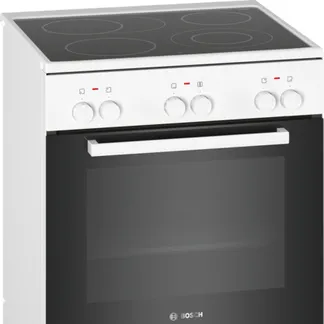 Bosch HKA090220 Küchenherd Freistehender Herd Elektro Keramik Weiß Bosch HKA090220 Küchenherd Freistehender Herd Elektro Keramik Weiß