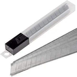 Ersatzklingen für Abbrechmesser 9mm 10er-Pack Ersatzklingen für Abbrechmesser 9mm 10er-Pack