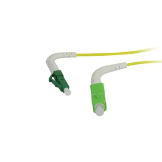 LWL-1-Faser-Patchk. 2mtr.LC(APC)-SC(APC), 9/125u, OS2, G657.A2, AD=2mm, flexible Knickschutztülle, LWL-1-Faser-Patchk. 2mtr.LC(APC)-SC(APC), 9/125u, OS2, G657.A2, AD=2mm, flexible Knickschutztülle,