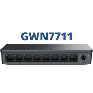 Grandstream GWN7711, 8 Port, Layer-2-Lite-verwaltete Netzwerk-Switches Grandstream GWN7711, 8 Port, Layer-2-Lite-verwaltete Netzwerk-Switches