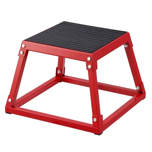 VEVOR Plyometrische Sprungbox, 305 mm Plyo-Box, Plyometrische Plattform Plyobox Rot, Rutschfeste Fitness-Übungs-Step-Up-Box für Heimtraining, Konditions-Krafttraining, Gesäß, Oberschenkel Trainieren VEVOR Plyometrische Sprungbox, 305 mm Plyo-Box, Plyometrische Plattform Plyobox Rot, Rutschfeste Fitness-Übungs-Step-Up-Box für Heimtraining, Konditions-Krafttraining, Gesäß, Oberschenkel Trainieren
