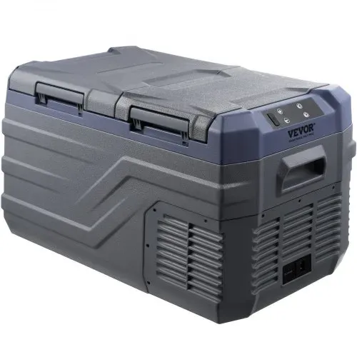 VEVOR Autokühlschrank, 12-Volt-Autokühlschrank, tragbarer 25-Liter-Gefrierschrank mit zwei Zonen, einstellbarer Bereich von -4℉ bis 68℉, 12/24 V DC und 100-240 V AC-Kompressorkühler für Outdoor, Camping, Wohnmobil – Bild 9