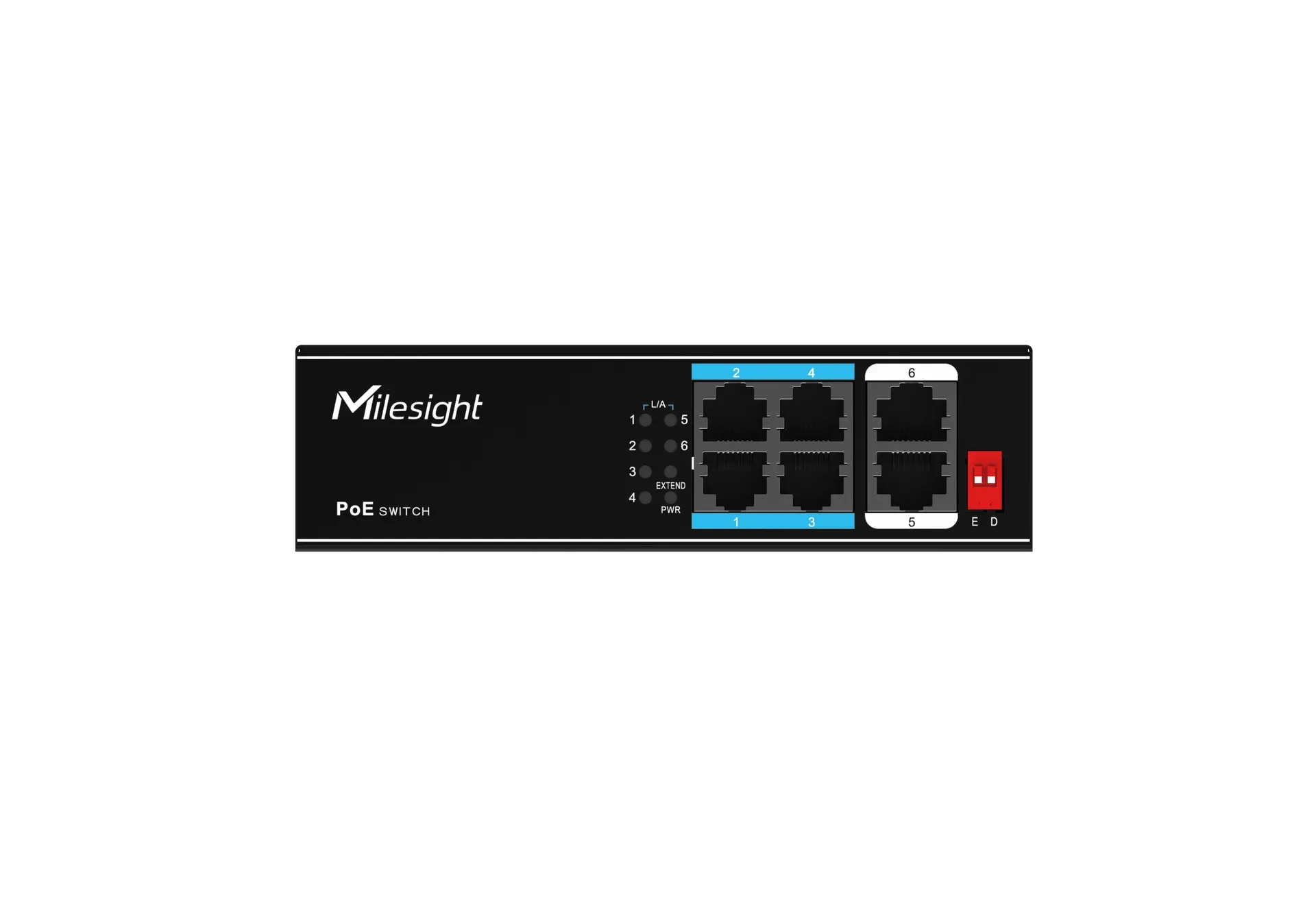 Milesight IoT Milesight 4-Port PoE Switch, MS-S0204-EL – Bild 5